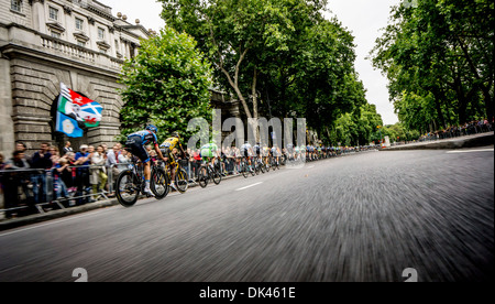 Letzte Etappe Tour of Britain 2013 Stockfoto