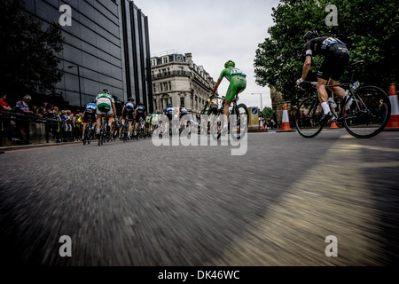 Letzte Etappe Tour of Britain 2013 Stockfoto