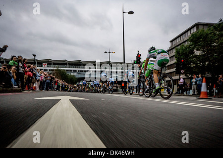 Letzte Etappe Tour of Britain 2013 Stockfoto