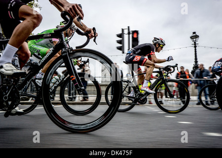 Letzte Etappe Tour of Britain 2013 Stockfoto