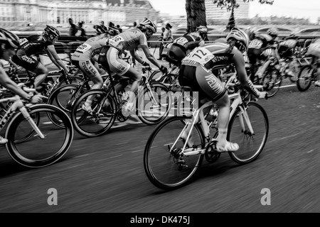 Frauen Rennen letzte Etappe Tour of Britain 2013 Stockfoto