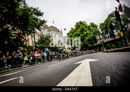 Letzte Etappe Tour of Britain 2013 Stockfoto