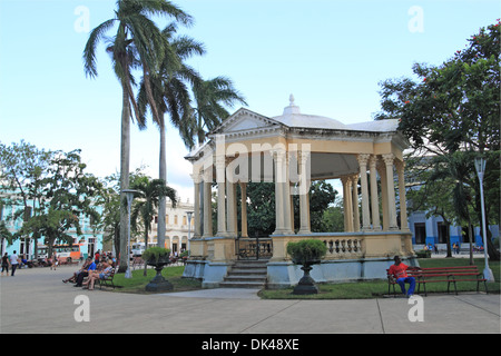 Musikpavillon im Parque Leoncio Vidal, Santa Clara, Villa Clara Provinz, Kuba, Karibik, Mittelamerika Stockfoto