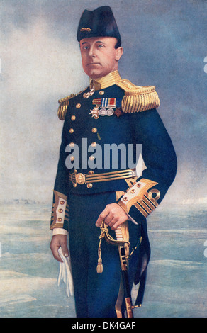 Admiral der Flotte John Rushworth Jellicoe, 1. Earl Jellicoe, 1859 – 1935. Royal Navy-Offizier. Stockfoto