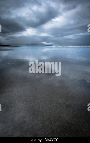 Stürmischen Nachmittag an Fort Stevens State Park, Oregon, USA Stockfoto