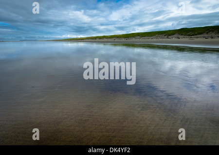 Stürmischen Nachmittag an Fort Stevens State Park, Oregon, USA Stockfoto