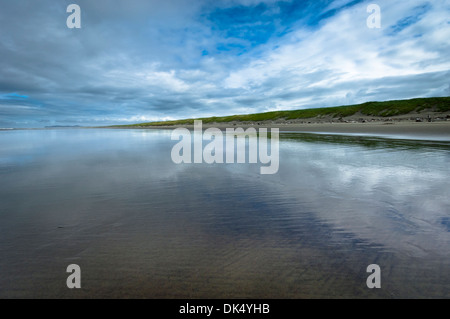 Stürmischen Nachmittag an Fort Stevens State Park, Oregon, USA Stockfoto