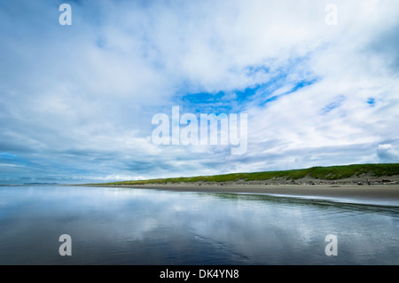 Stürmischen Nachmittag an Fort Stevens State Park, Oregon, USA Stockfoto