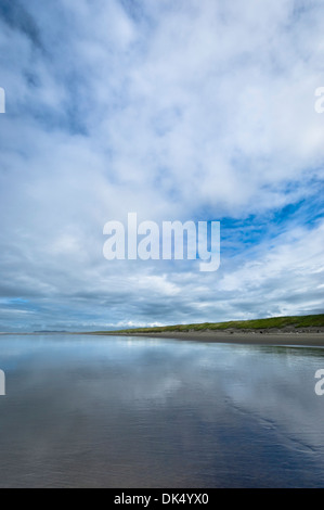 Stürmischen Nachmittag an Fort Stevens State Park, Oregon, USA Stockfoto