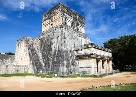Tempel der Jaguare Chichen Itza Maya-Ruinen auf der Yucatan Halbinsel Mexico North America Stockfoto