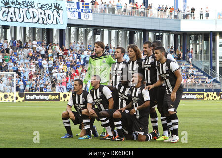 20. Juli 2011 - Kansas City, Kansas, USA - ab 11 für Newcastle United FC. Zeichnen in ihrem ersten Spiel ihrer amerikanischen Tour im LIVESTRONG Sporting Park in Kansas City, Kansas, Newcastle United und Sporting KC zu einem 0: 0 gespielt. (Kredit-Bild: © Tyson Hofsommer/Southcreek Global/ZUMAPRESS.com) Stockfoto