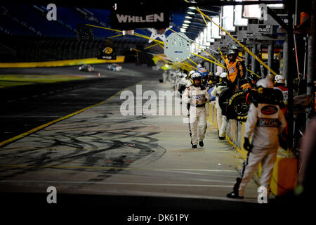 20. Mai 2011 - Concord, North Carolina, Vereinigte Staaten von Amerika - Grube-Straße im heutigen Rennen der Bildung Lottery 200 auf dem Charlotte Motor Speedway in Concord, North Carolina (Credit-Bild: © Anthony Barham/Southcreek Global/ZUMAPRESS.com) Stockfoto