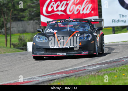 20. Mai 2011 - Bowmanville, Ontario, Kanada - Tony Gaples von Libertyville, IL fahren #11 (GT) BDR/Kleinschmidt Chevrolet Corvette während der Praxis für die Victoria Day Speedfest Wochenende auf dem Mosport International Raceway. (Kredit-Bild: © Keith Hamilton/Southcreek Global/ZUMAPRESS.com) Stockfoto