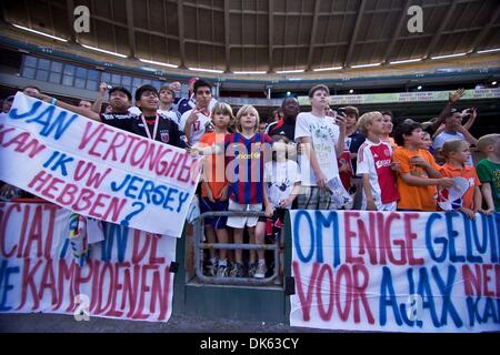 21. Mai 2011-match - Dc, Washington DC, Vereinigte Staaten von Amerika - AFC Ajax-Fans nach der MLS International freundlich zwischen AFC Ajax und D.C. United... AFC Ajax gegen DC United Sonntag, 22. Mai 2011 im RFK Stadium in Washington DC. (Kredit-Bild: © Saquan Stimpson/Southcreek Global/ZUMAPRESS.com) Stockfoto