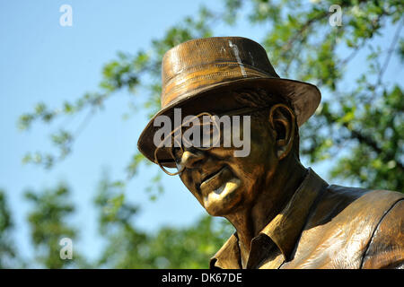 28. Mai 2011 - Las Colinas, TX, USA - Byron Nelson-Statue in der 3. Runde der HP Byron Nelson bespielt das Four Seasons Resort in Las Colinas, TX. (Kredit-Bild: © Patrick Grün/Southcreek Global/ZUMAPRESS.com) Stockfoto