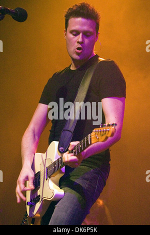 Jon Fratelli richtiger Name John Lawler der Fratellis bei O2 ABC Glasgow Schottland - 26.09.12 Stockfoto