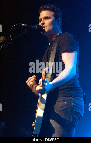 Jon Fratelli richtiger Name John Lawler der Fratellis bei O2 ABC Glasgow Schottland - 26.09.12 Stockfoto