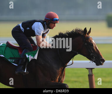 10. Juni 2011 arbeitet - Elmont, New York, USA - Master Of Hounds bei Belmont Park am 10. Juni 2011 für die Belmont Stakes. (Kredit-Bild: © Scott Serio/Eclipse/ZUMAPRESS.com) Stockfoto