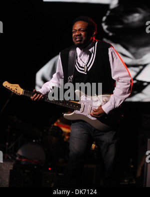 Eric Gale führt am "Erfahrung Hendrix im Hard Rock Live!" Semile Hard Rock Hotel & Casi Hollywood, Florida- Stockfoto