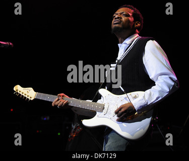 Eric Gale führt am "Erfahrung Hendrix im Hard Rock Live!" Semile Hard Rock Hotel & Casi Hollywood, Florida- Stockfoto