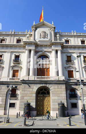 Palacio de Capitanía General de Barcelona oder Palast Captaincy General von Barcelona, ehemalige Kloster Katalonien, Barcelona, Spanien Stockfoto