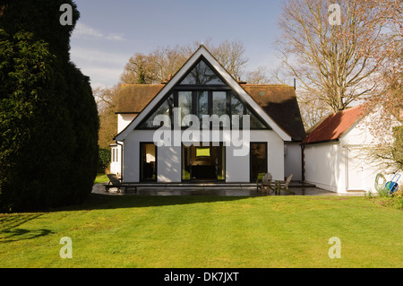 Erweiterungsbau von 3 s Architekten Stockfoto