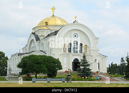 St. Nikolaus Garnisonkirche in Brest Festung. Belarus Stockfoto