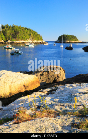 Fünf Inseln, Maine, USA Stockfoto