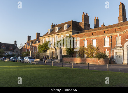 Mompesson Haus "Das Haus in der Nähe" Chorknaben Platz in Salisbury, Wiltshire, England, UK Stockfoto