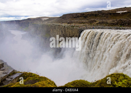 Dettifoss, Vatnajökull-Nationalpark, Jokulsargljufur, Island Stockfoto