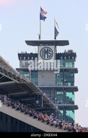 31. Juli 2011 - Indianapolis, Indiana, USA - Szenen aus dem Brickyard 400 Sprint Cup Rennen auf dem Indianapolis Motor Speedway in Indianapolis, Indiana. (Kredit-Bild: © Scott Kane/Southcreek Global/ZUMAPRESS.com) Stockfoto