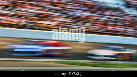 31. Juli 2011 - Indianapolis, Indiana, USA - Szenen aus dem Brickyard 400 Sprint Cup Rennen auf dem Indianapolis Motor Speedway in Indianapolis, Indiana. (Kredit-Bild: © Scott Kane/Southcreek Global/ZUMAPRESS.com) Stockfoto