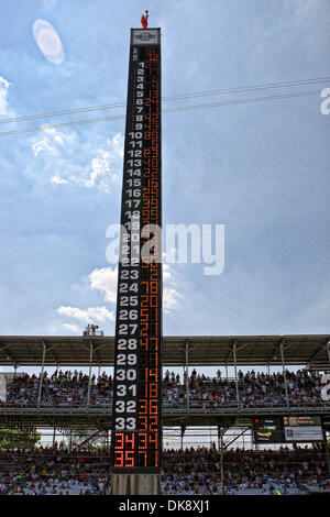 31. Juli 2011 - Indianapolis, Indiana, USA - Szenen aus dem Brickyard 400 Sprint Cup Rennen auf dem Indianapolis Motor Speedway in Indianapolis, Indiana. (Kredit-Bild: © Scott Kane/Southcreek Global/ZUMAPRESS.com) Stockfoto