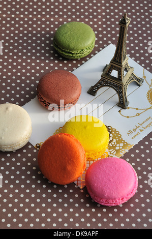 Macarons Stockfoto