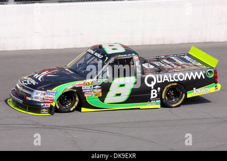 20. August 2011 - macht Brooklyn, Michigan, USA - Nelson Piquet Jr. seine Qualifikation Pass auf dem Michigan International Speedway. (Kredit-Bild: © Alan Ashley/Southcreek Global/ZUMAPRESS.com) Stockfoto