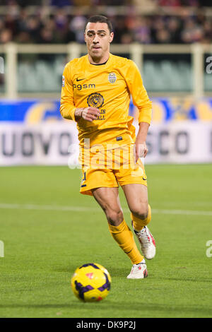 Firenze, Italien. 2. Dezember 2013. Romulo (Hellas) Football / Soccer: italienische "Serie A" match zwischen Fiorentina 4-3 Hellas Verona am Stadion Artemio Franchi in Florenz, Italien. Bildnachweis: Enrico Calderoni/AFLO SPORT/Alamy Live-Nachrichten Stockfoto