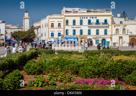 Der Hauptplatz, Essaouira, Marokko Stockfoto