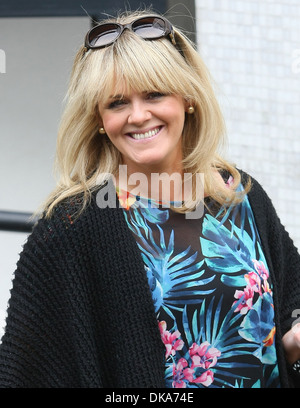 Sally Lindsay im ITV Studios London, England - 21.09.12 Stockfoto