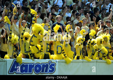 17. September 2011 - Atlanta, Georgia, USA - der Schwarm im Bobby Dodd Stadium in Atlanta Georgia.  Georgia Tech gewinnt 66-24 (Credit-Bild: © Marty Bingham/Southcreek Global/ZUMAPRESS.com) Stockfoto