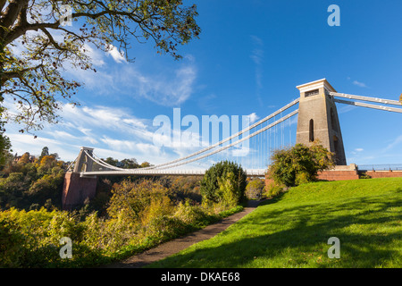 Clifton Suspension Bridge in Bristol, England Stockfoto