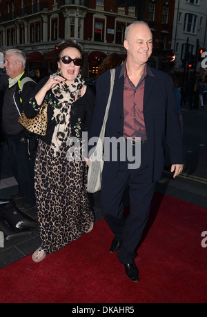 Tim McInnerny und Gast Press Launch für "Was ihr wollt" am Apollo Theatre London England - 18.09.12 Stockfoto