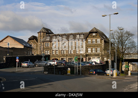 Bahnhof. Bahnhofstraße, Kendal, Cumbria, England, Vereinigtes Königreich, Europa. Stockfoto