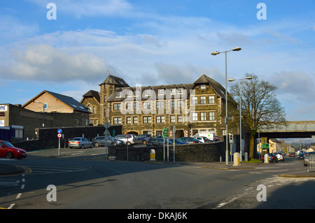 Bahnhof. Bahnhofstraße, Kendal, Cumbria, England, Vereinigtes Königreich, Europa. Stockfoto
