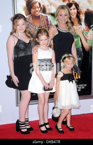 Barbara Alyn Woods Alyvia Alyn Lind Natalie Alyn Lind am New Yorker Premiere von "Won 't Back Down" im Ziegfeld Theater New York Stockfoto