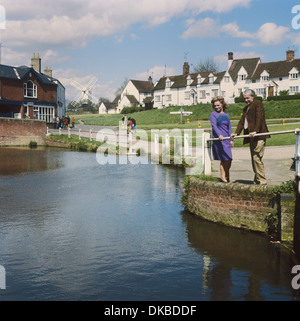 Finchingfield Essex 1970er Jahren England Großbritannien UK Stockfoto