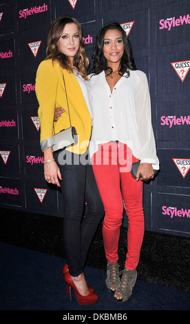 Katie Cassidy Annie Ilonzeh Menschen StyleWatch jährlichen Denim Party im Palihouse - Ankünfte Los Angeles Kalifornien - 20.09.12 Stockfoto