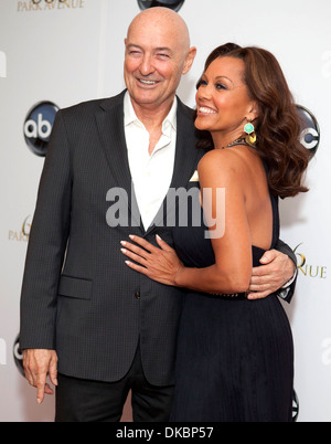 O ' Terry Quinn und Vanessa Williams '666 Park Avenue' Serie premiere Party im Crosby Street Hotel - New York City USA eingetroffen Stockfoto