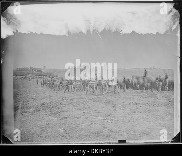 Batterie bei Fredericksburg, Va 524733 in Aktion Stockfoto