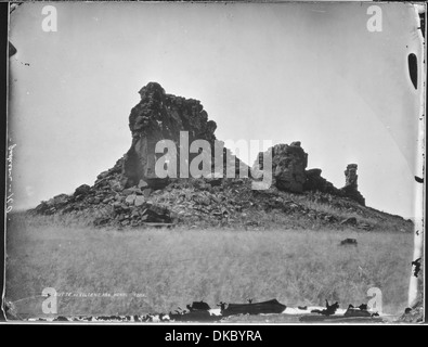 Butte aus vulkanischer Asche, Henrys Fork. Fremont County, Idaho 516768 Stockfoto