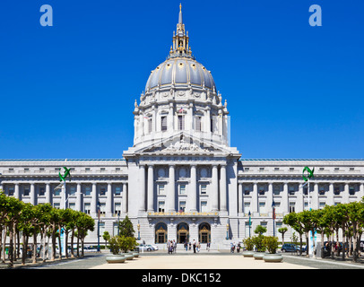 San Francisco City Hall oder civic Center Center California USA Vereinigte Staaten von Amerika Stockfoto